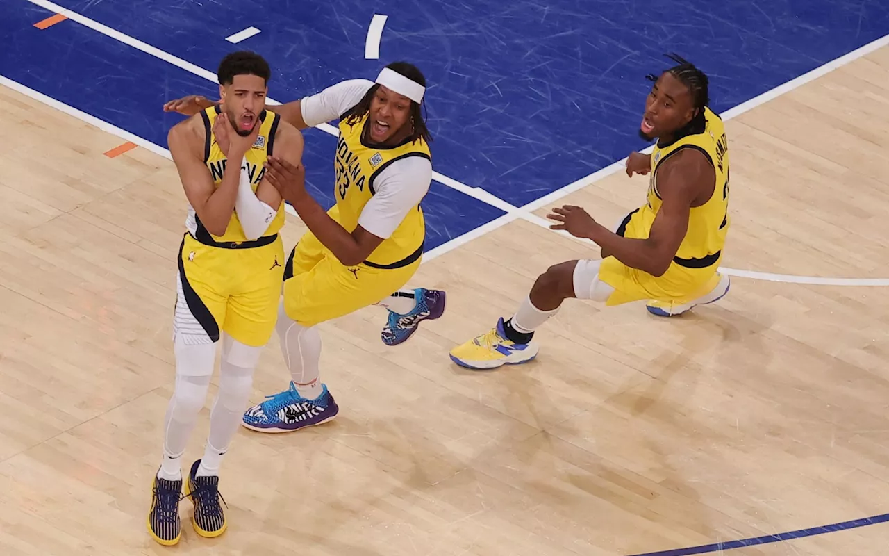 Remember the name: Aaron Nesmith goes wild late as Pacers stun Knicks in Game 1 OT