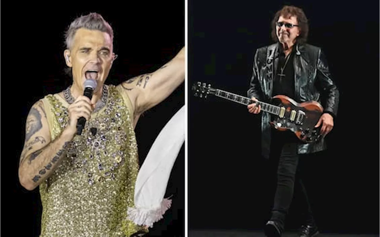 Robbie Williams pubblica il nuovo singolo 'Rocket' con Tony Iommi