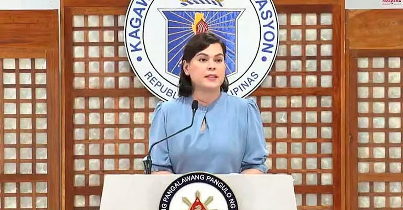 Senate to read impeachment complaints vs VP Sara on June 2