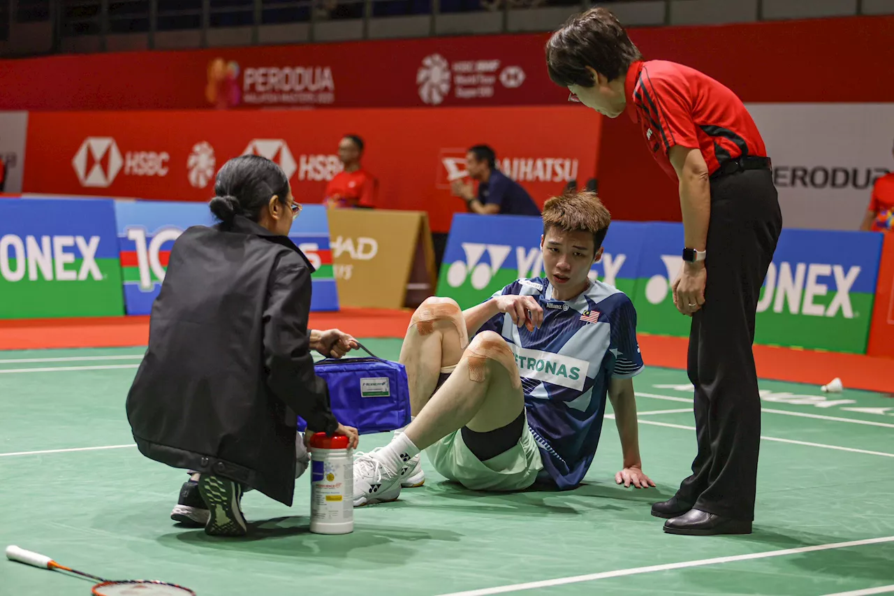Tze Yong disahkan cedera lutut, perlu berehat dua minggu