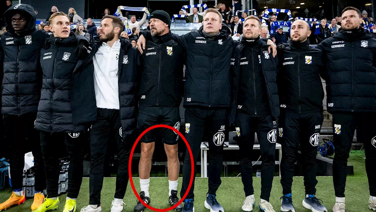 Joachim Björklund förklarar bilderna: ”Är fotboll vi sysslar med”