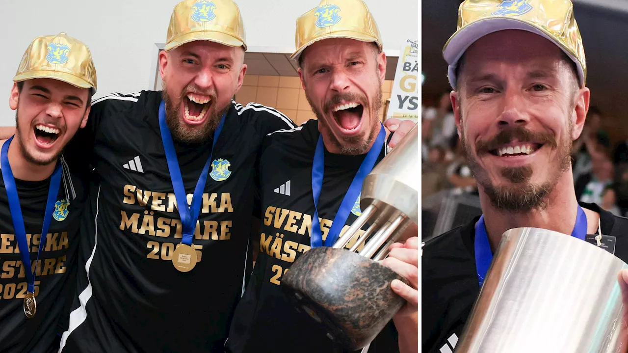 Kim Andersson avslutade karriären med SM-guld