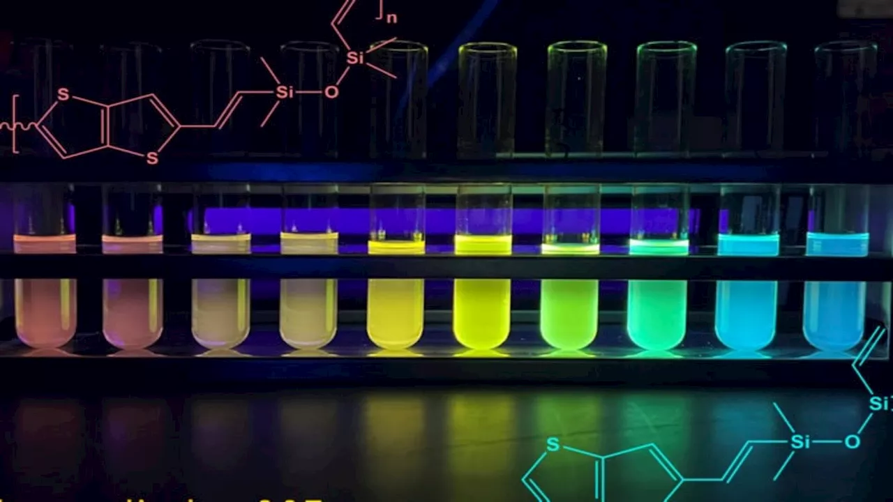 Color meets current: Breakthrough silicone shines in rainbow tones, carries electricity