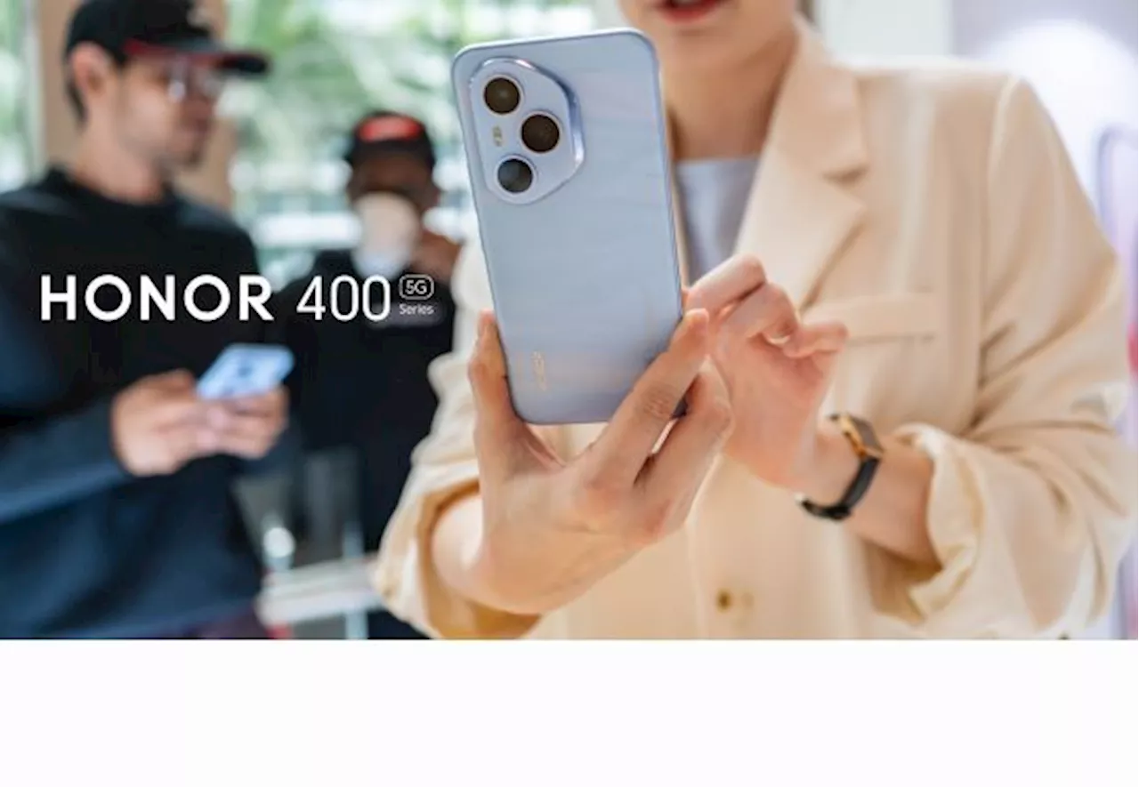 HONOR 400 series debuts as brand captures quarter of all sold-out phones