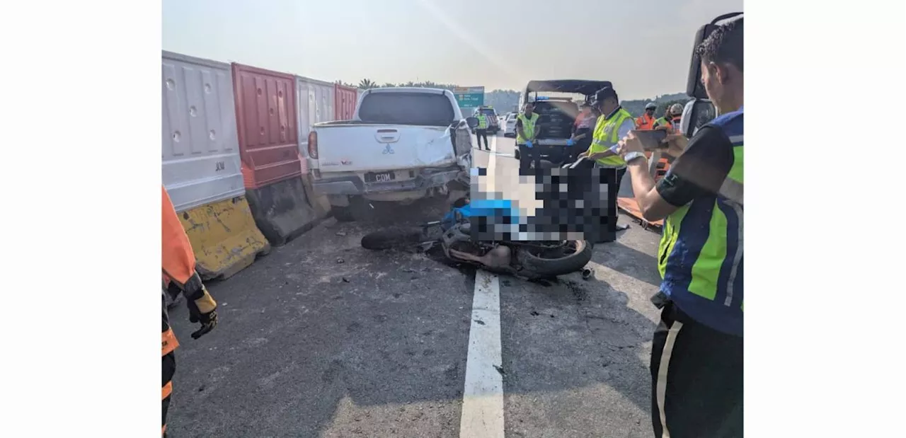 Motorcyclist killed, pillion rider hurt in crash on NSE near Kulai