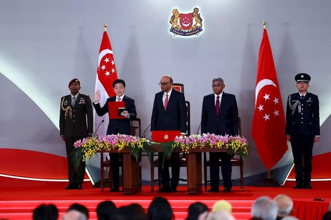 Singapore PM Wong leads swearing-in of new cabinet after election win
