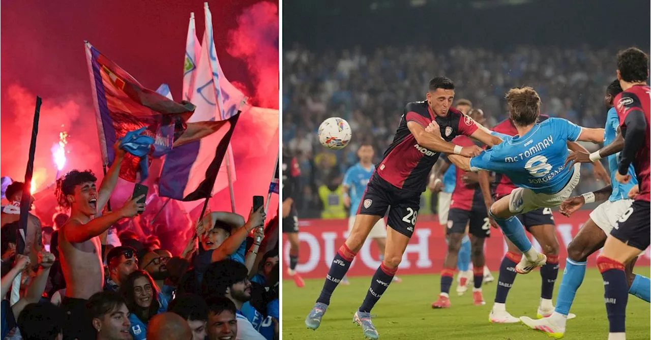 Fotboll: Napoli vinner Serie A – klassmål avgjorde