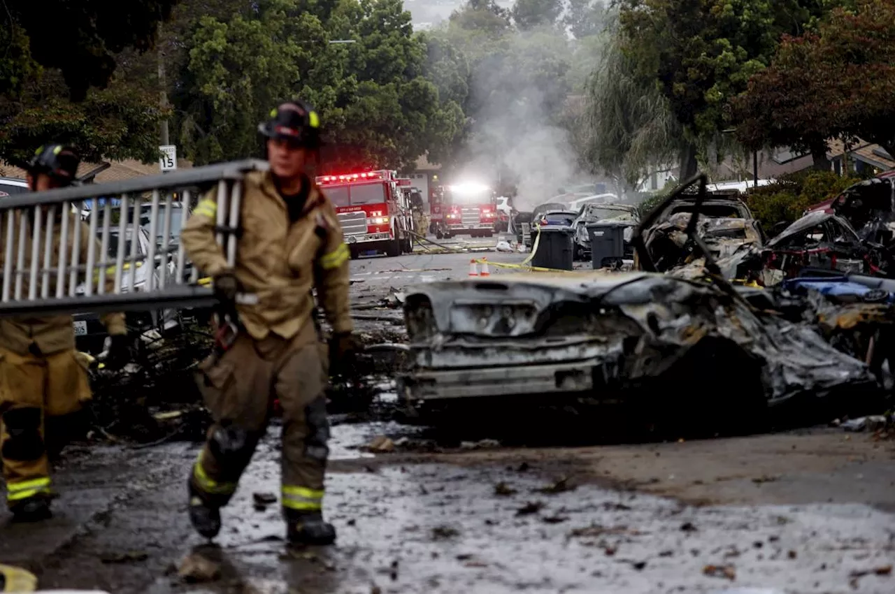 Several dead in fiery plane crash on California neighborhood
