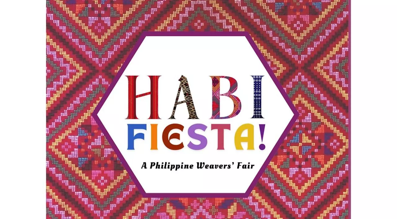 Showcasing the colors of handwoven fabrics at Habi Fiesta!