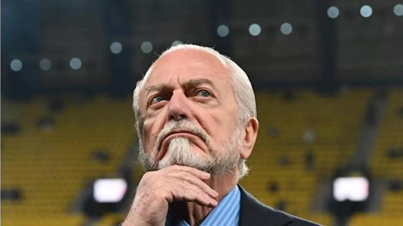 De Laurentiis: 'Scudetto premeditato, a novembre sono andato a convincere Conte'