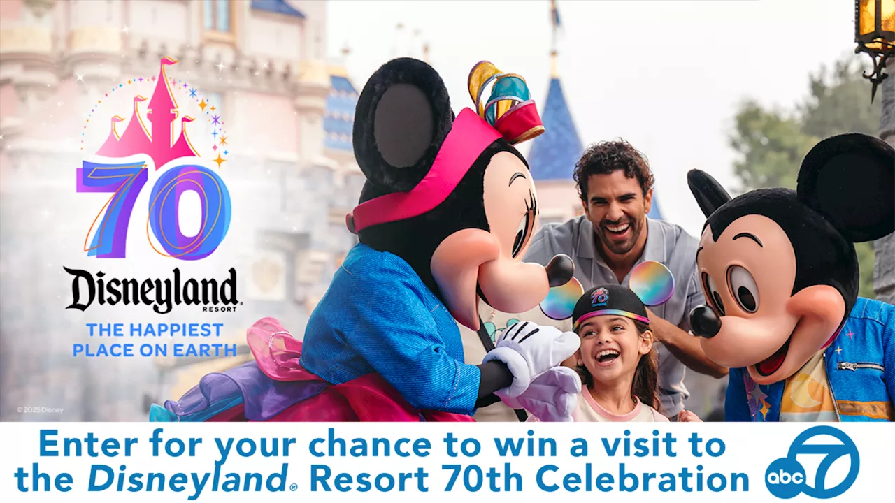 Enter for your chance to win a visit to the DISNEYLAND® Resort 70th Celebration