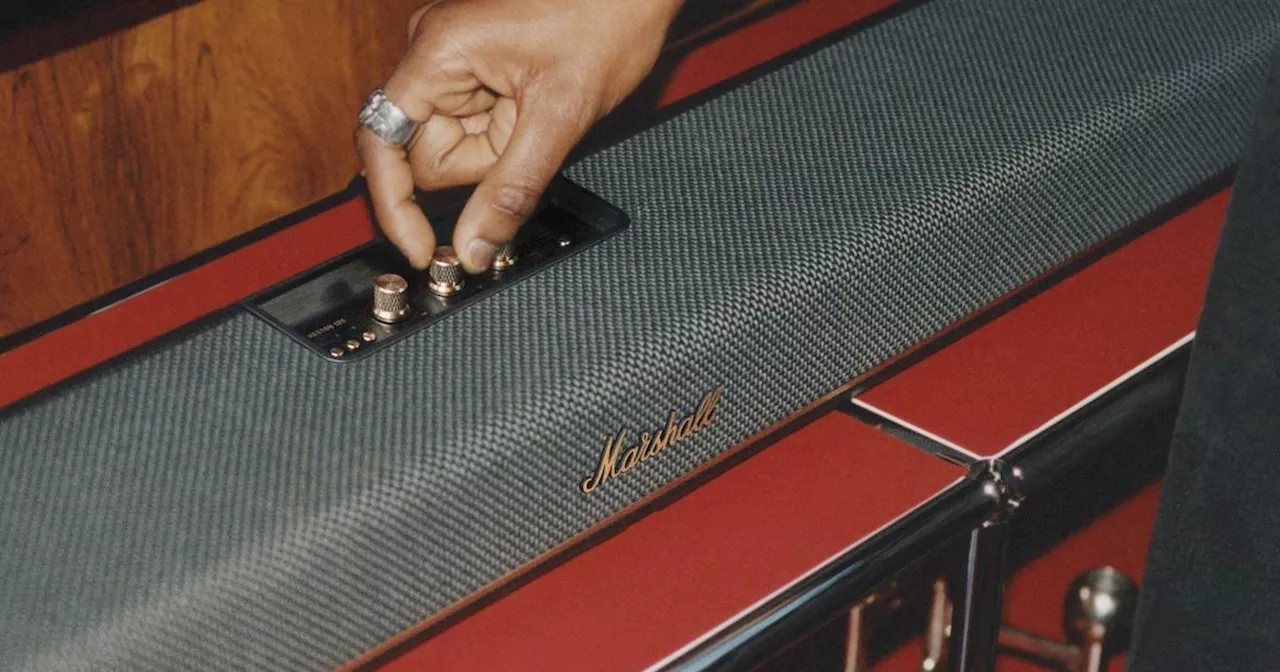 Marshall’s first soundbar will change how we think about home theater