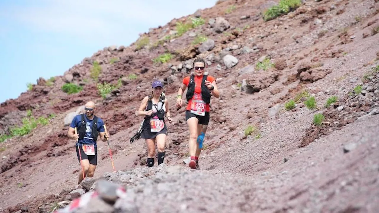 Tre gare di trail running tra il Vesuvio e l'Appennino