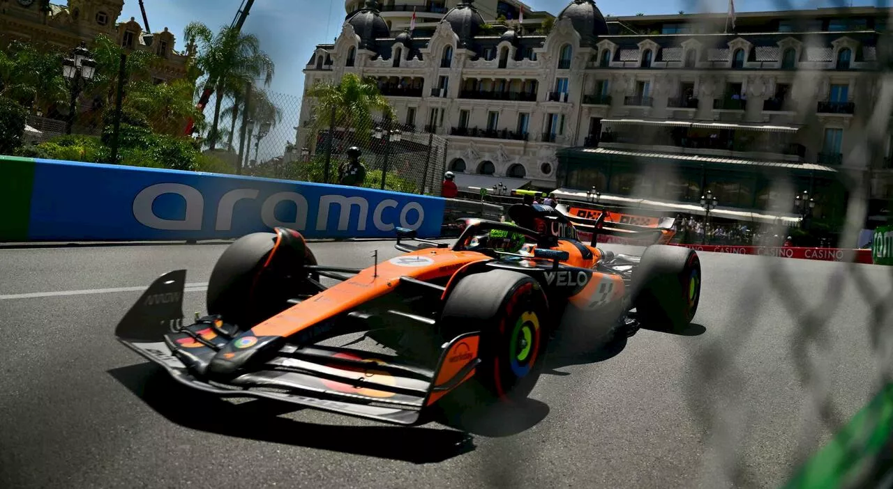 Gp di Monaco, la qualifica: super pole di Lando Norris che beffa Leclerc. Piastri terzo, Hamilton penalizzato
