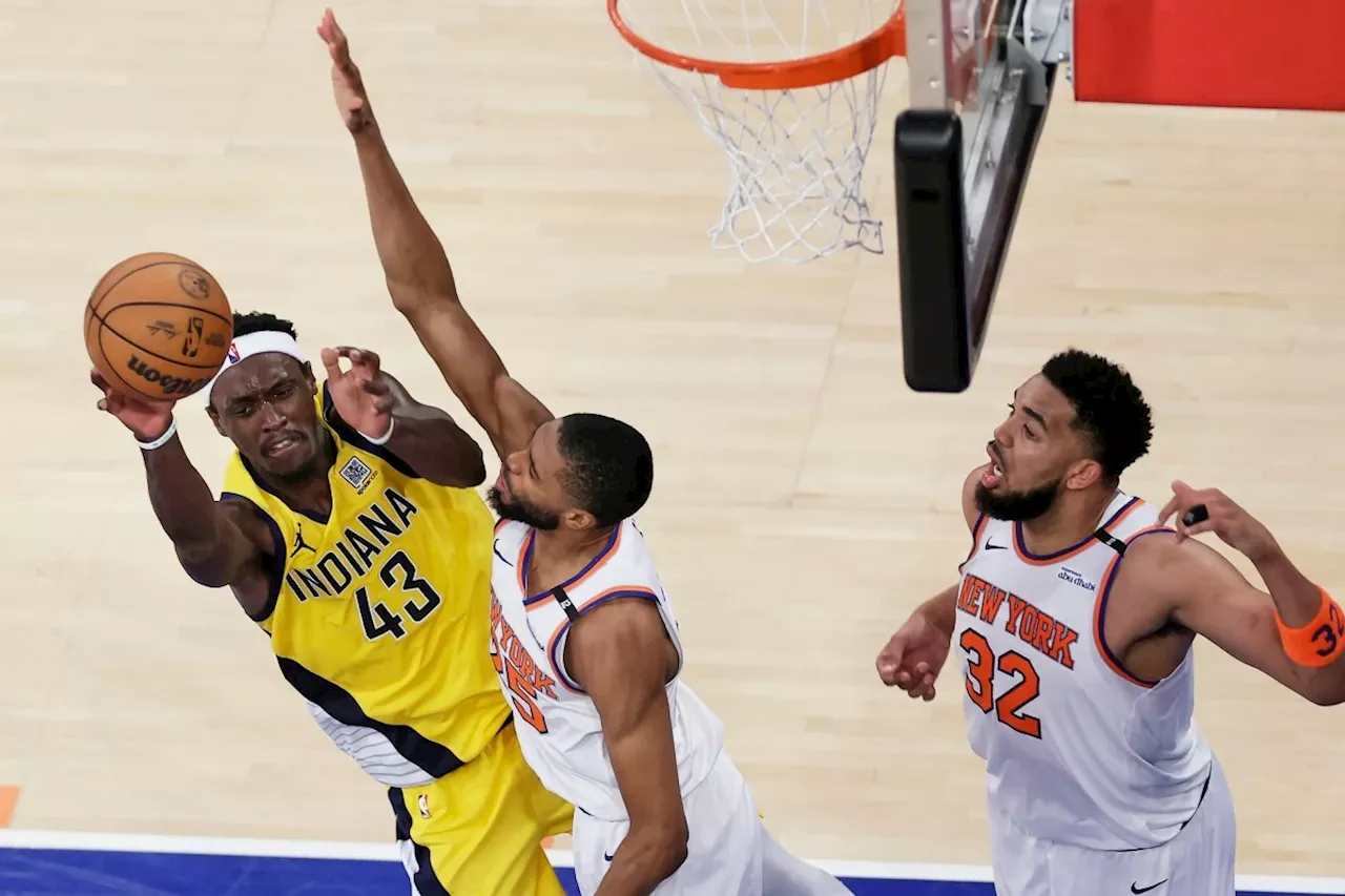 Siakam sizzles as Pacers take 2-0 lead vs Knicks