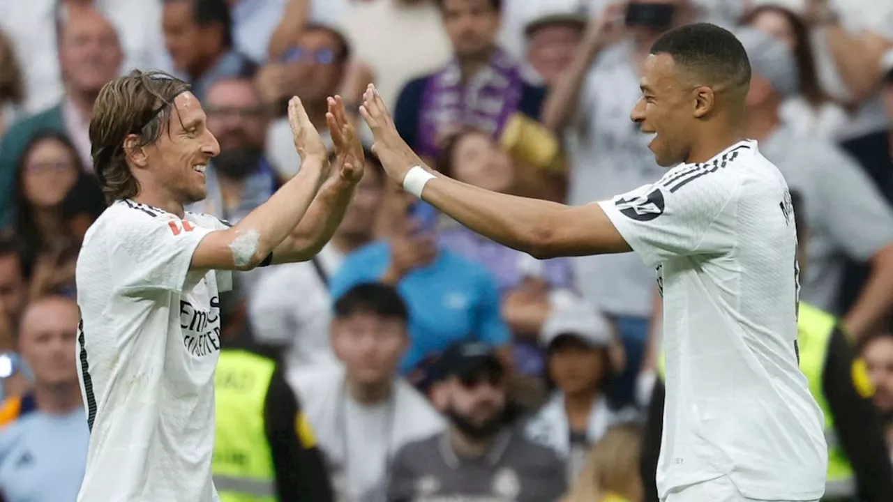 Con doblete de Mbappé, que roza la Bota de Oro, Real Madrid derrota a la Real Sociedad; Modric y Ancelotti se despiden
