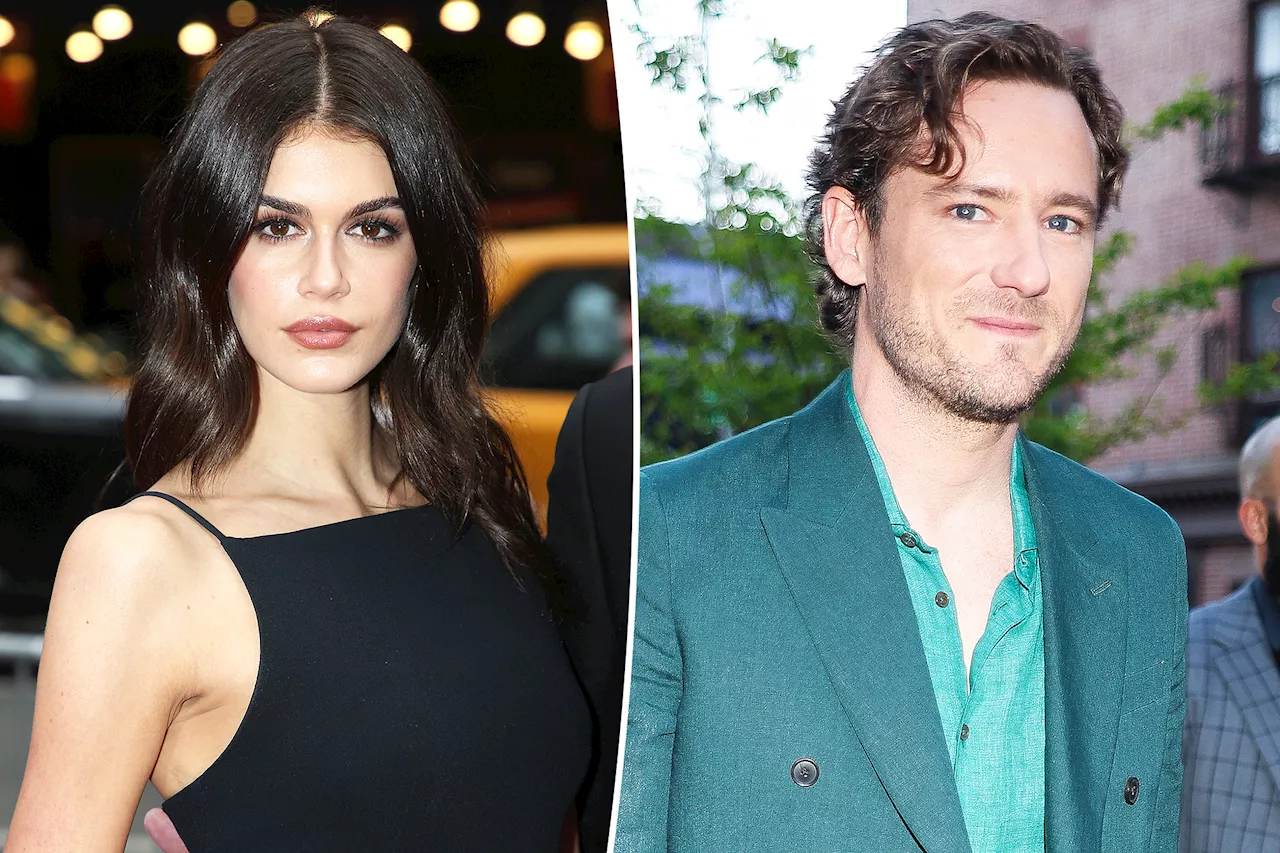 Kaia Gerber and Lewis Pullman PDA at Tyler Childs Concert | United States