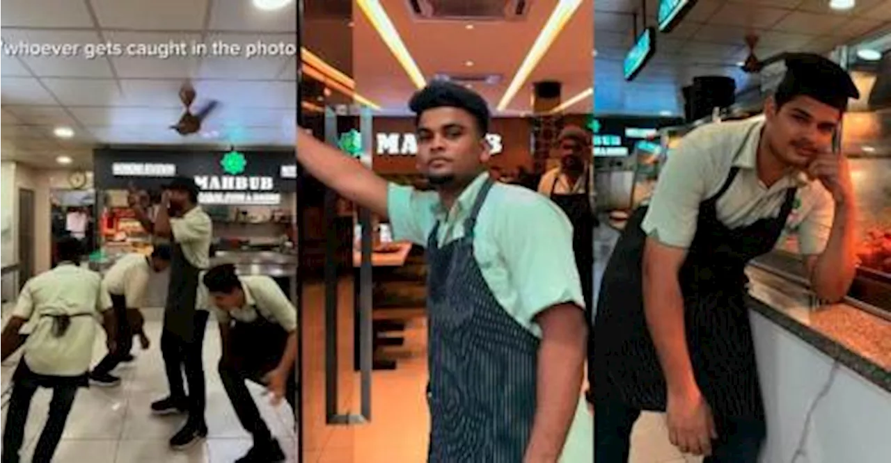 Mahbub’s waiters win over Instagram with model-like poses