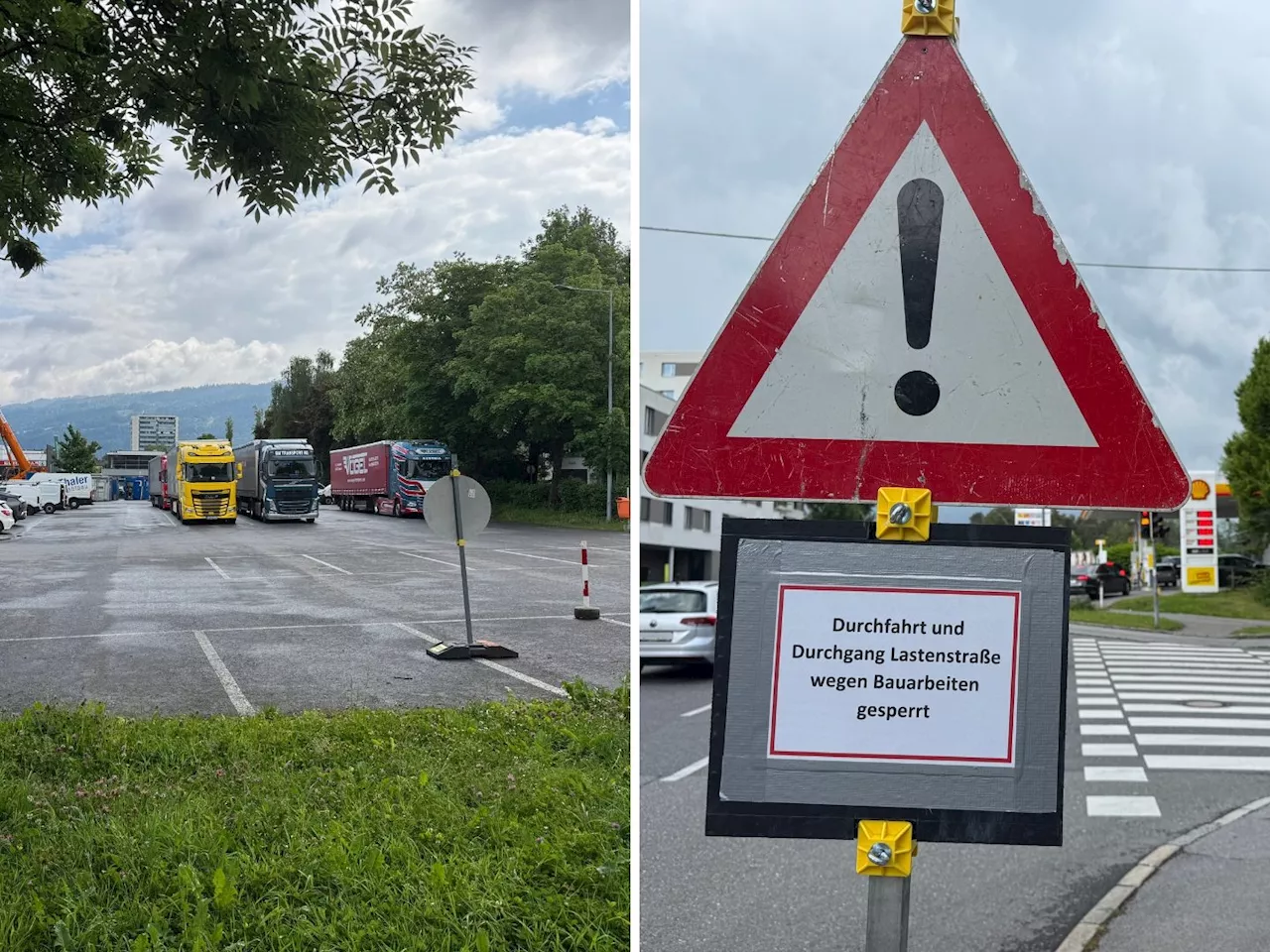 Eine Straße unter Dauerbelastung – Baustelle verschärft bekannte Verkehrsprobleme in Bregenz
