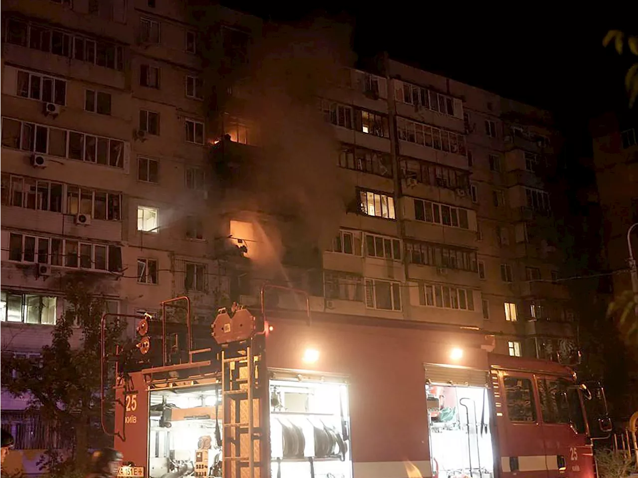 Verletzte bei russischem Drohnenangriff auf Kiew