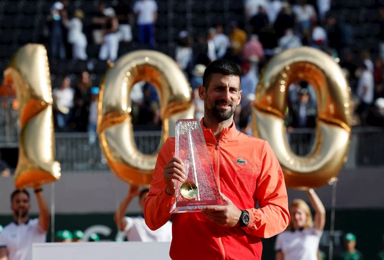 Djokovic beats Hurkacz to win 100th title at Geneva Open