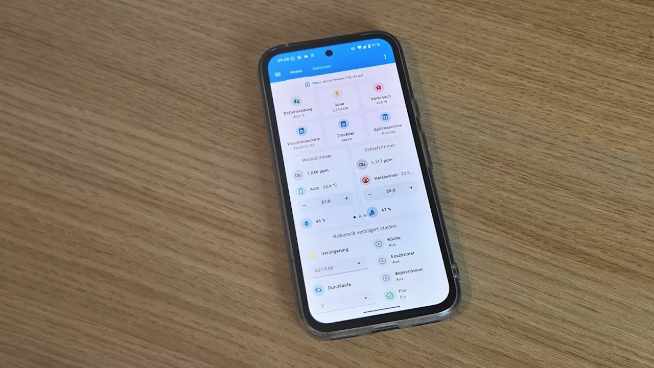 Home Assistant: Moderne Dashboards für das Smartphone erstellen