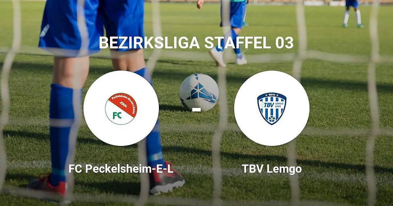 TBV Lemgo im Spiel gegen FC Peckelsheim-E-L deutlich dominierend