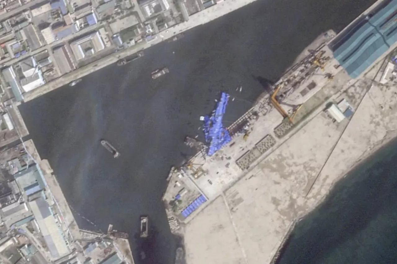 NKorea detains 3 officials over failed navy ship launch