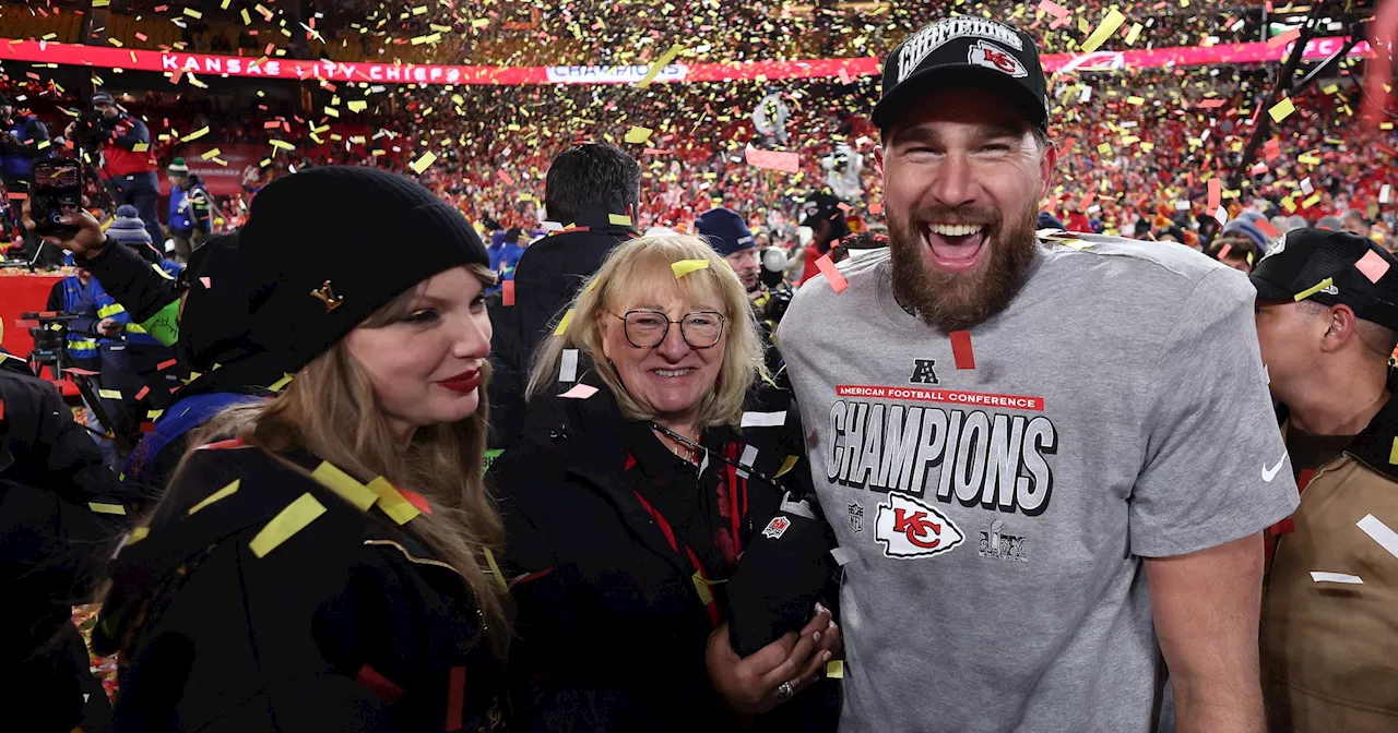Donna Kelce Reacts to Travis Kelce and Taylor Swift's Florida Date Night