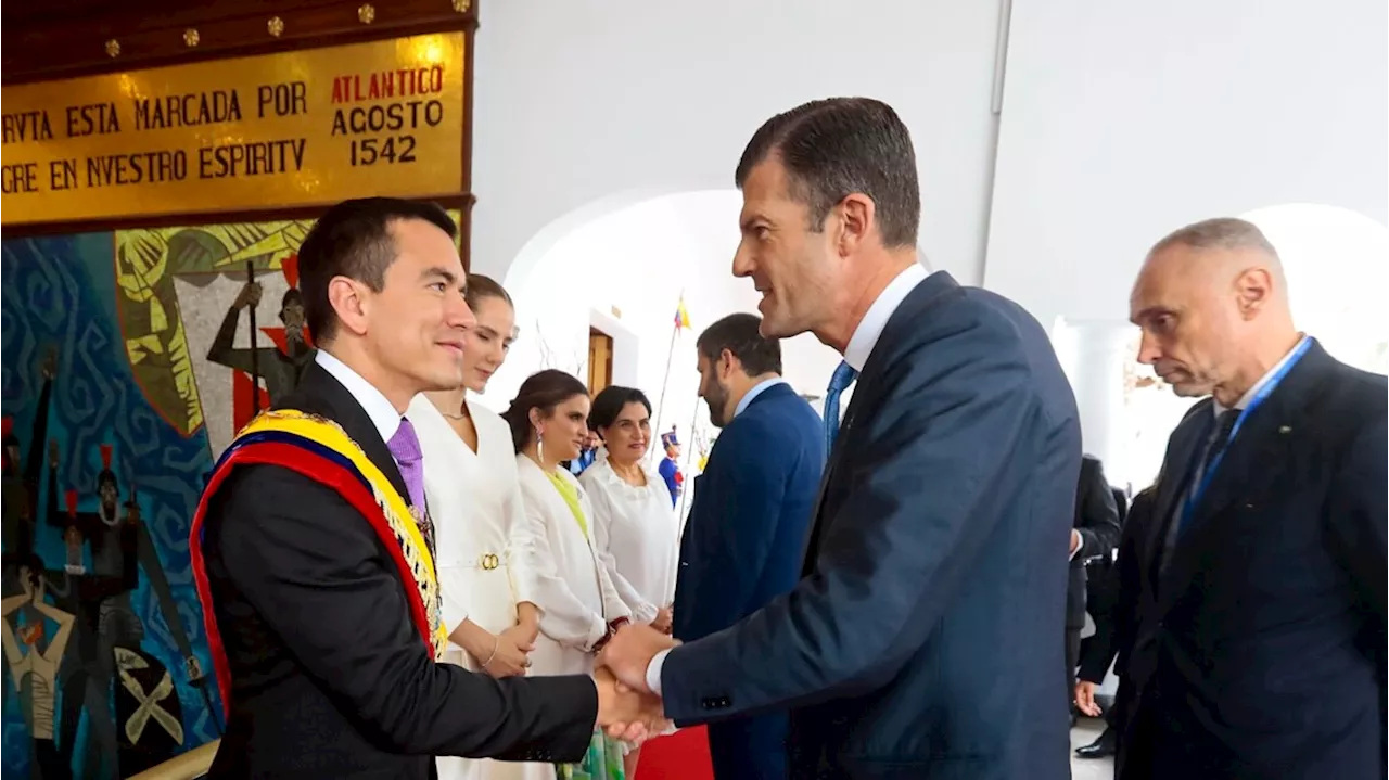 Silli in Ecuador per l'insediamento del presidente Noboa