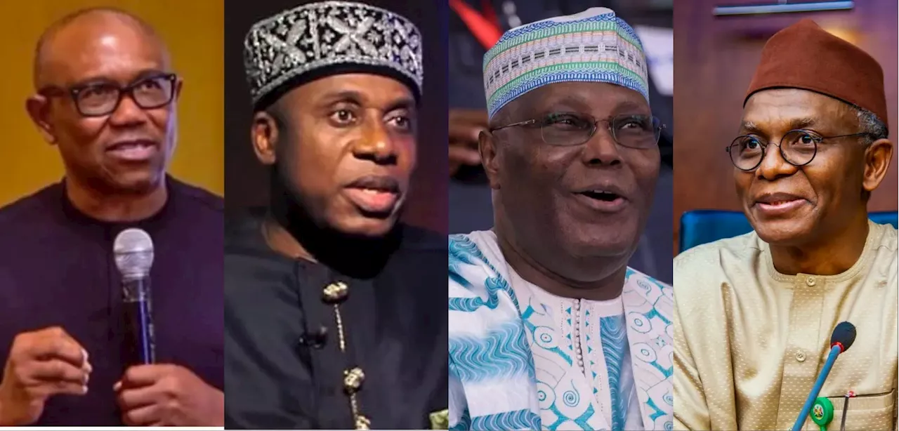 2027: APC frets as Atiku, Obi, Amaechi, El-rufai, others unite against Tinubu