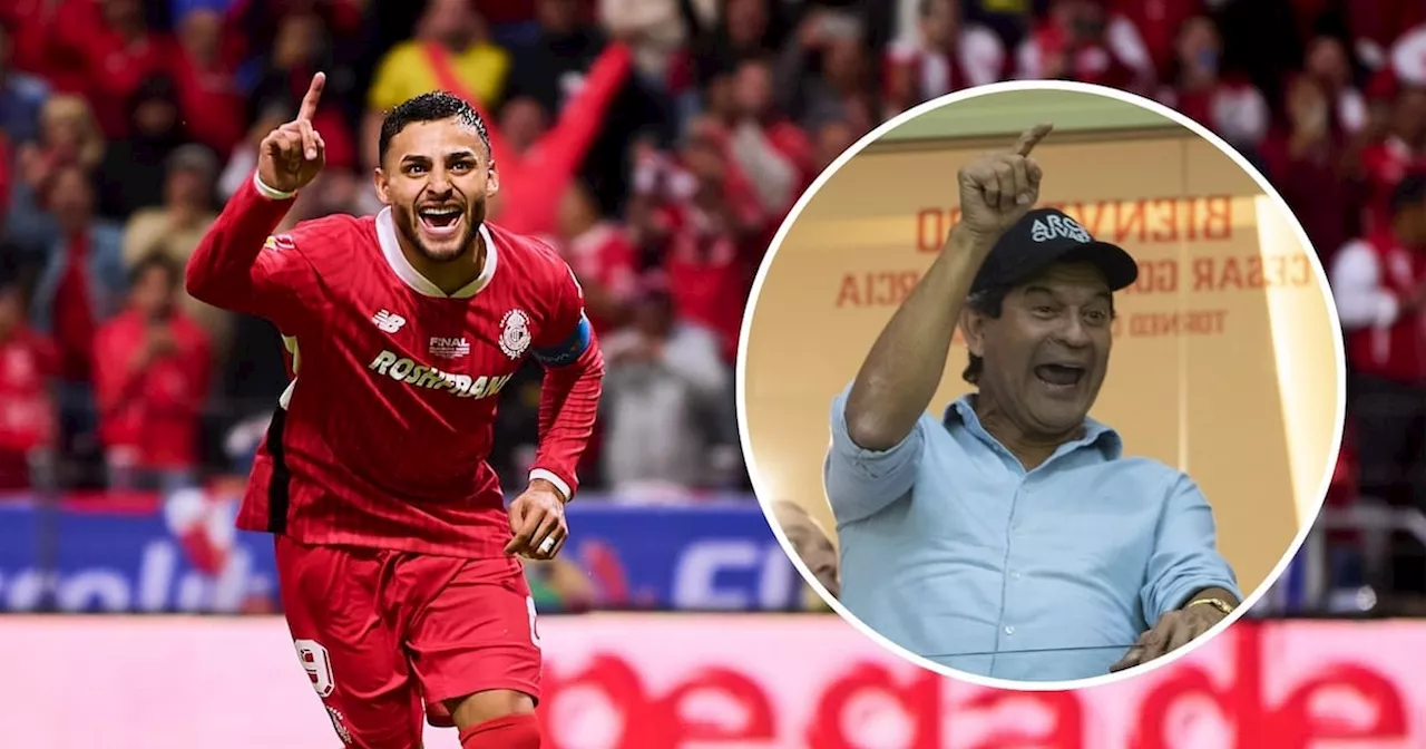 ‘Merecías el título’; José Saturnino Cardozo felicitó a Alexis Vega por ser clave en campeonato del Toluca