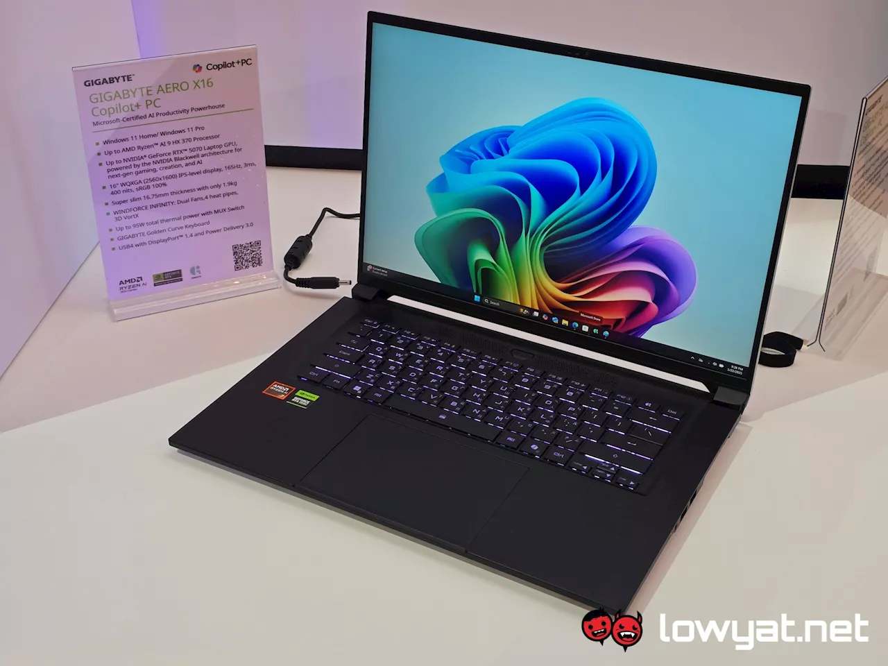 Gigabyte Aero X16 To Be Available Starting June 2025