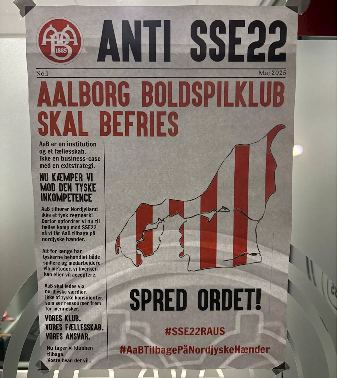 AaB-fans med ny markant protest mod SSE22
