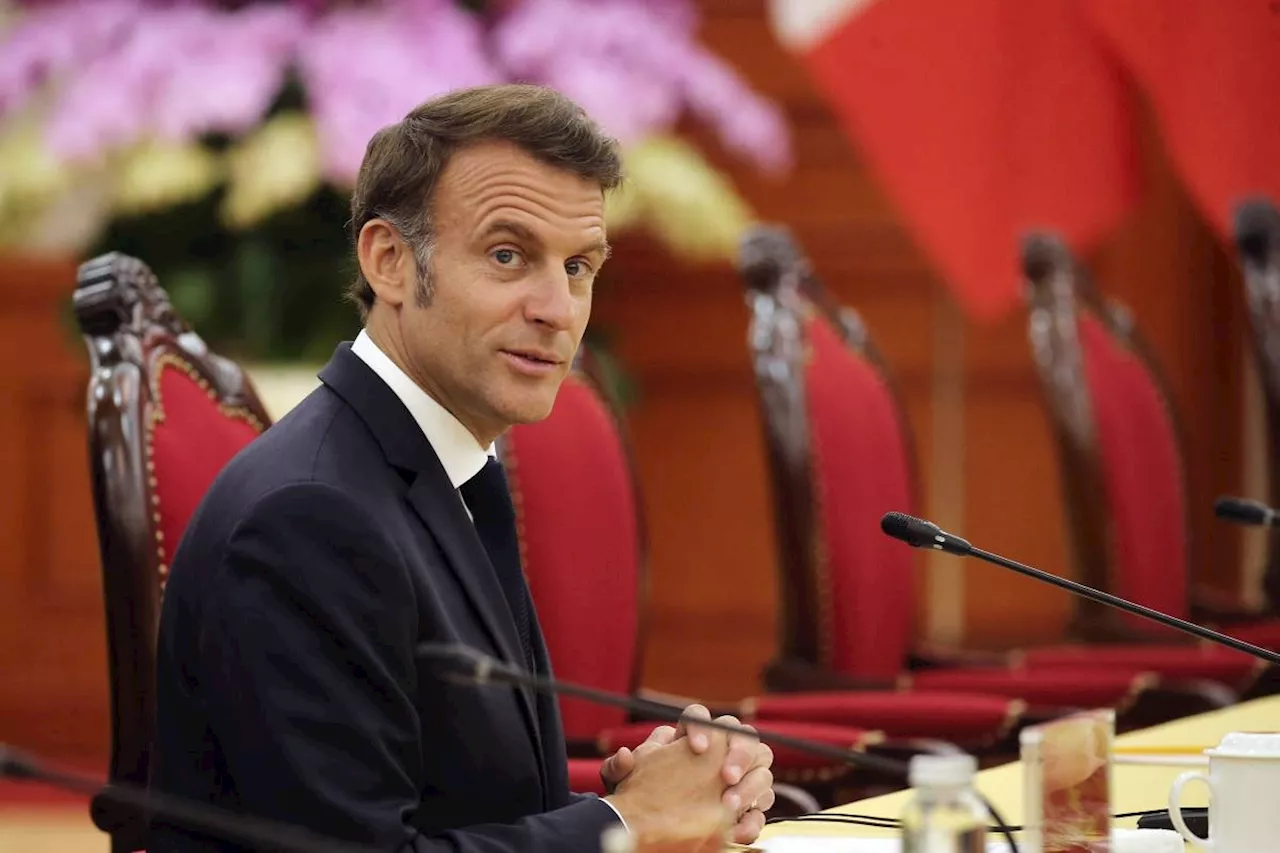 France's Macron in Vietnam to offer third way between US, China