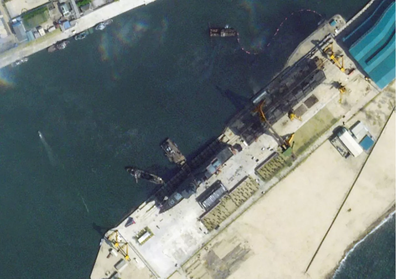 NKorea detains another official over warship launch accident