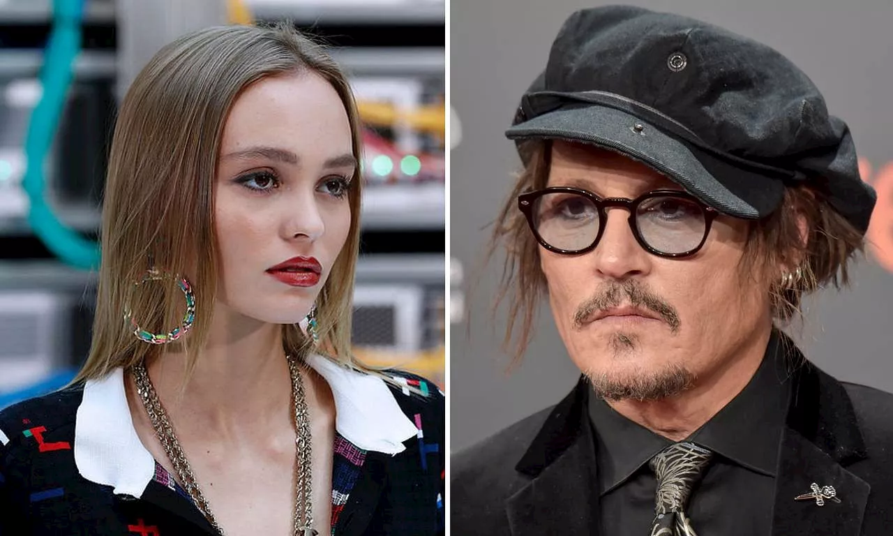 Lily-Rose Depp remains silent about her father, Johnny Depp