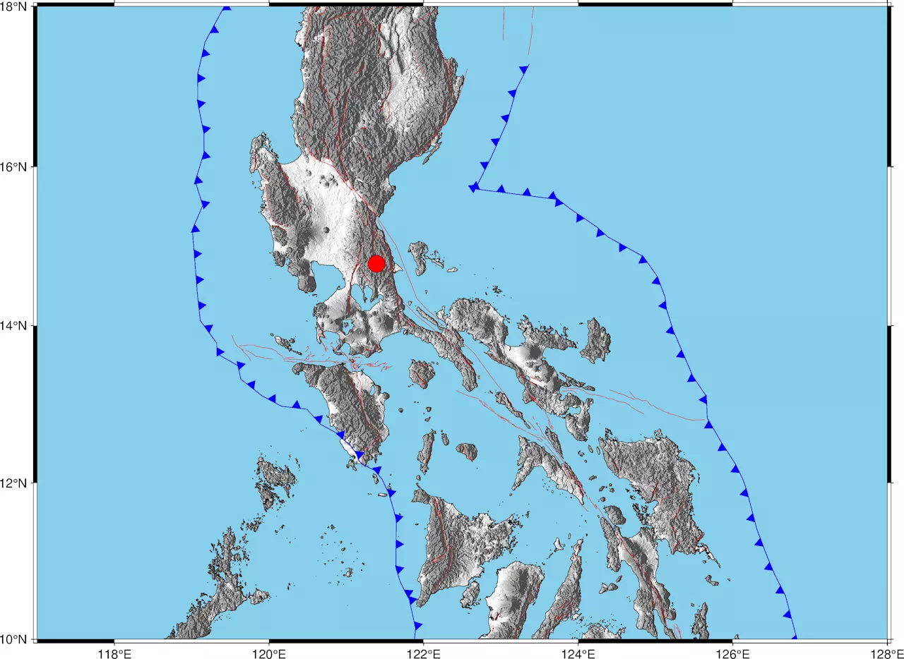 Magnitude 4.6 quake in General Nakar, Quezon felt in Metro Manila