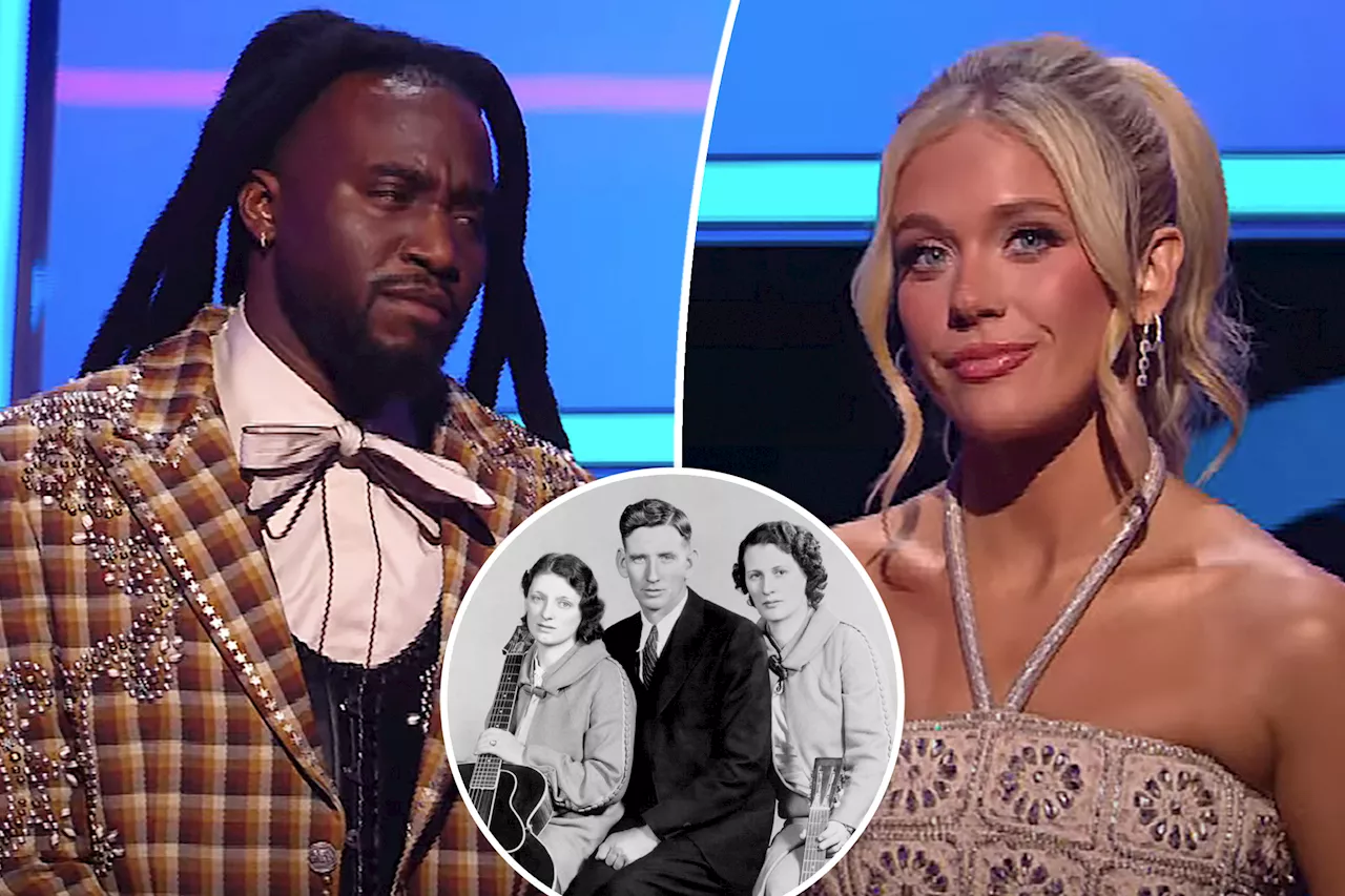 Shaboozey gives shady side-eye to Megan Moroney for saying Carter Family 'basically invented' country music at AMAs 2025