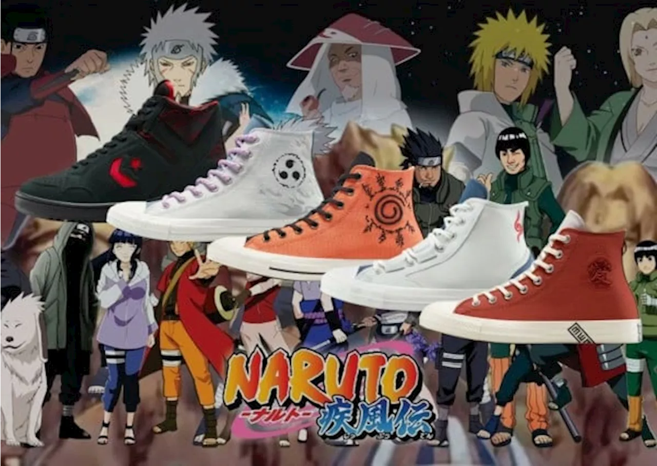 ¿En dónde conseguir los Converse en colaboración con Naruto?