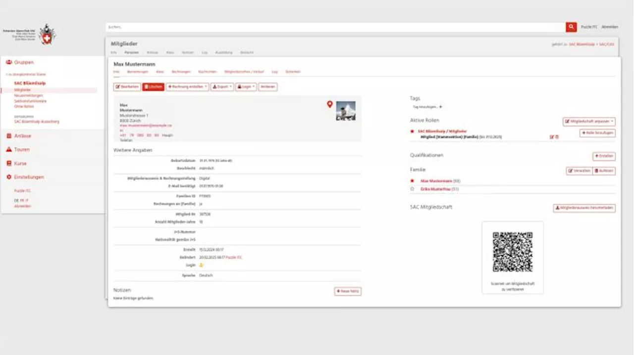 SAC setzt für Mitgliederverwaltung auf Open Source