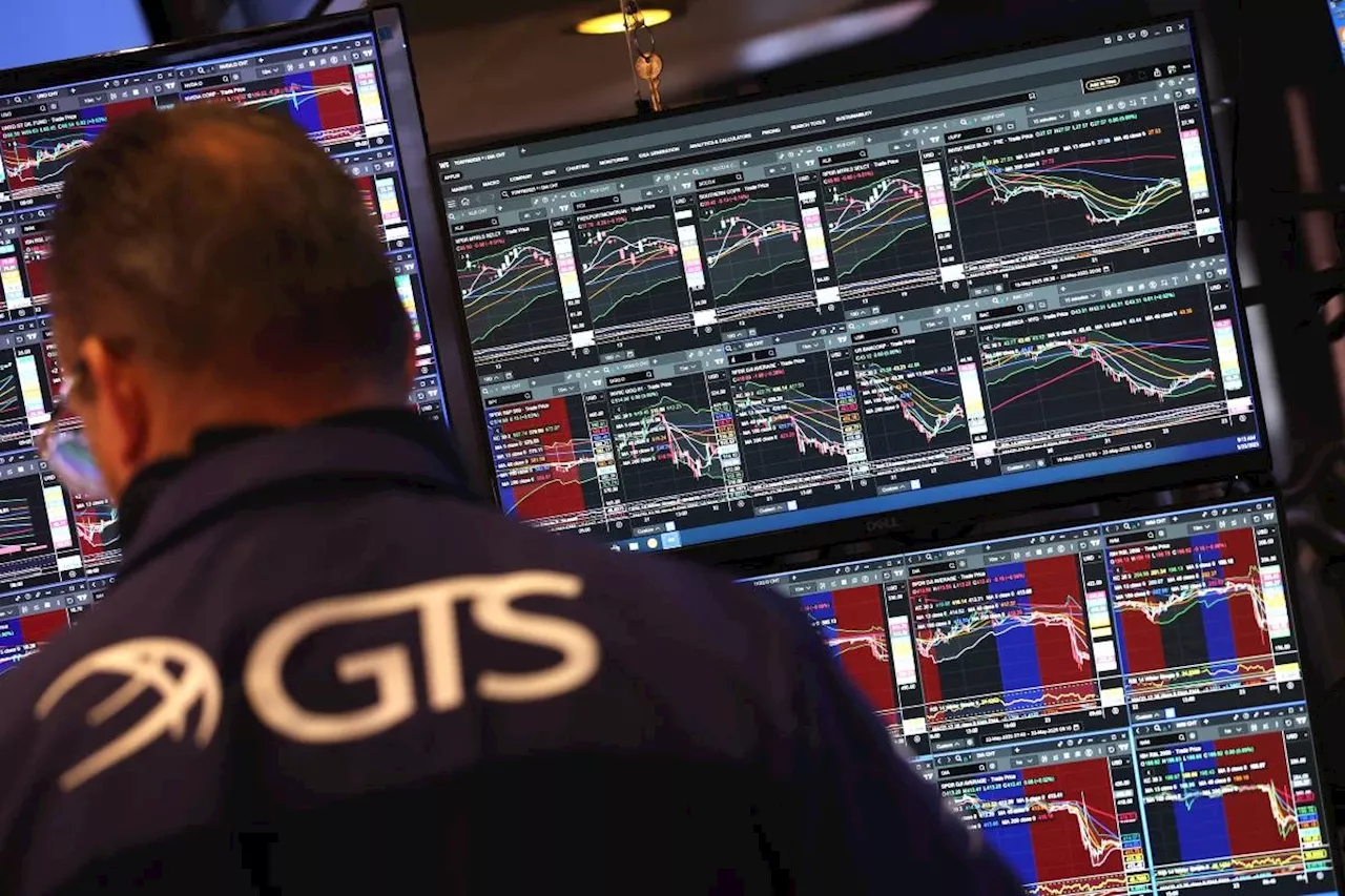 Stocks fluctuate as traders await next moves in Trump trade war