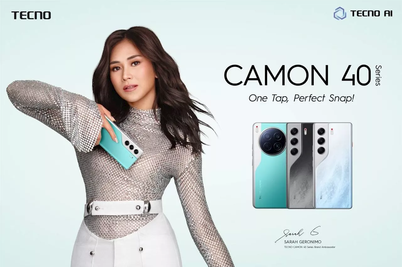 Tecno Camon 40's new dare — Move Like Sarah G