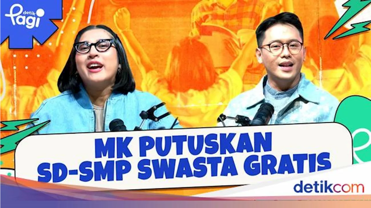 MK Putuskan SD-SMP Swasta Gratis