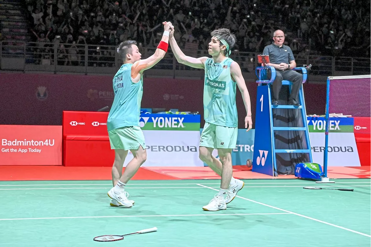 Aaron-Wooi Yik continue strong form in Lion City