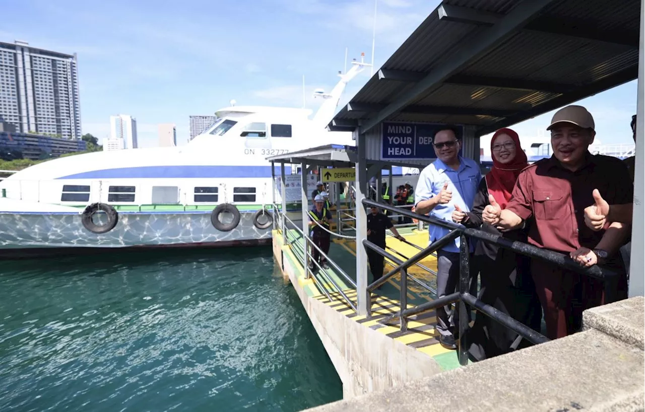 KK-Labuan ferry resumes operations with first trip at capacity