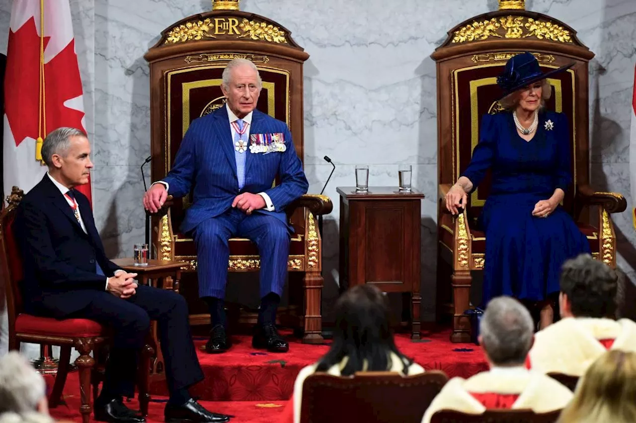 King Charles says Canada 'strong and free' as Trump looms
