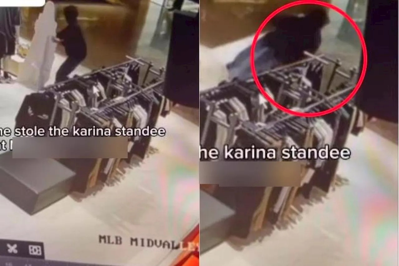 K-pop standee stolen from clothing store in Kuala Lumpur