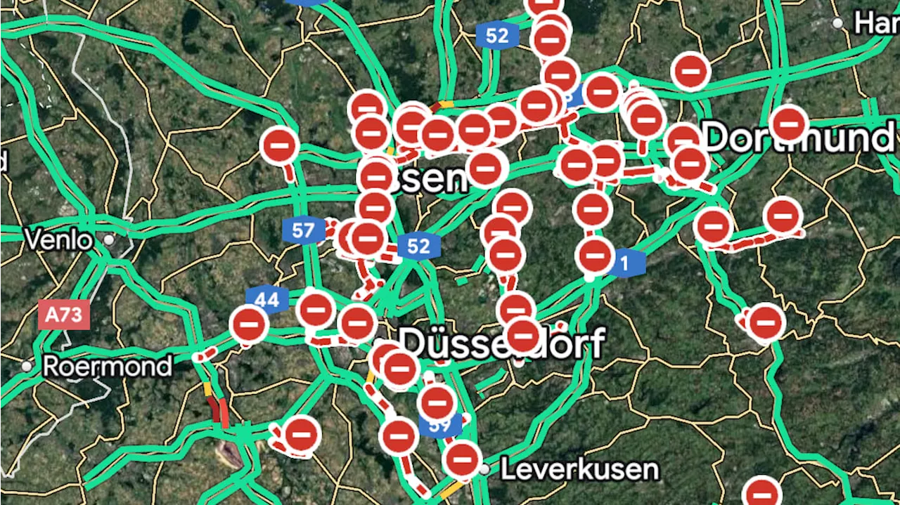 Google Maps zeigt falsche Sperrungen: Fast alle Bundesländer betroffen