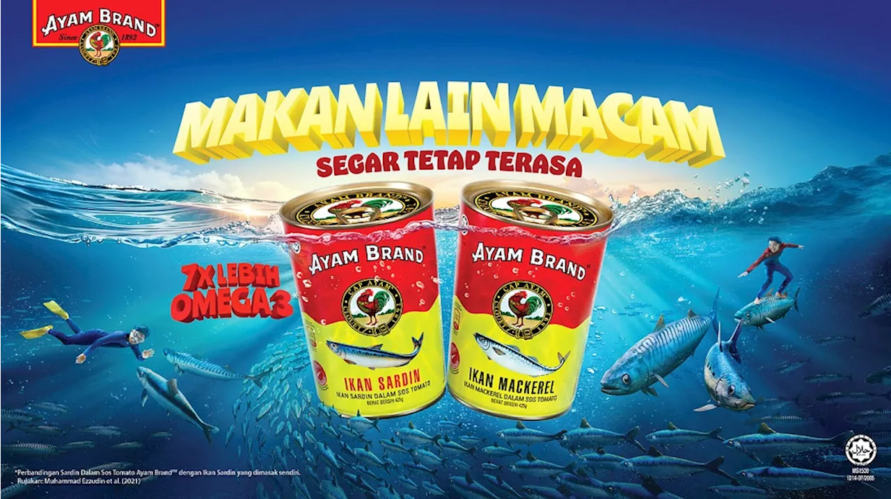 Makan Lain Macam, Segar Tetap Terasa: Classic Cans, Bold New Bites with Ayam Brand™ Sardines & Mackerel